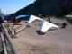 Drachenflieger am Tegelberg bereiten sich auf den Flug vor